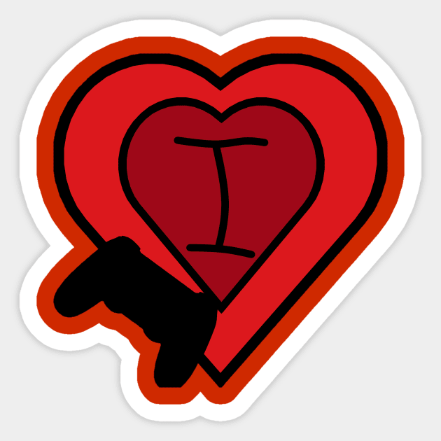 I Heart Gaming Sticker by I Heart Gaming